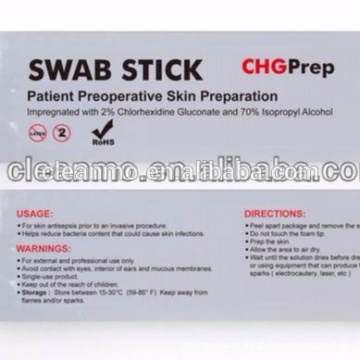 chloraprep Swab Stick FS707 with Large Rectangular Foam Tip